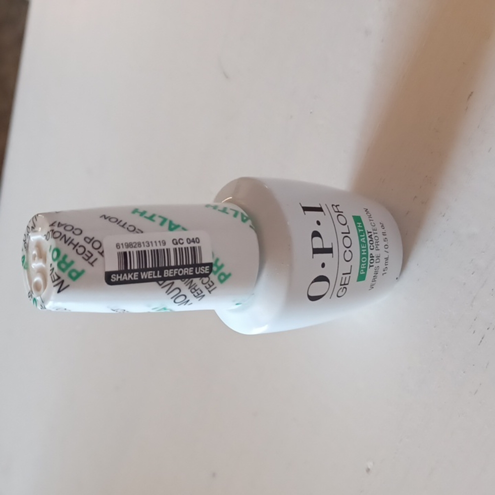 NEW OPI clear top coat gelcolor